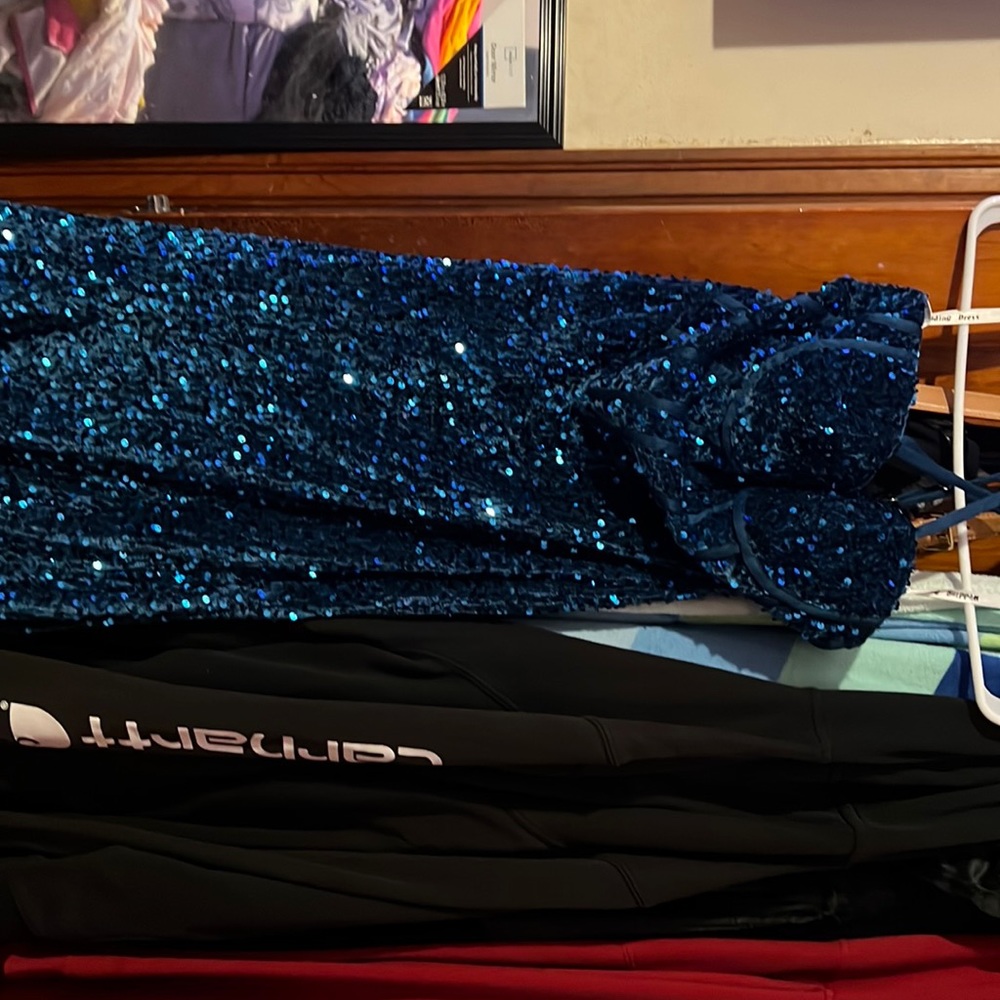 Beautiful sequined gown